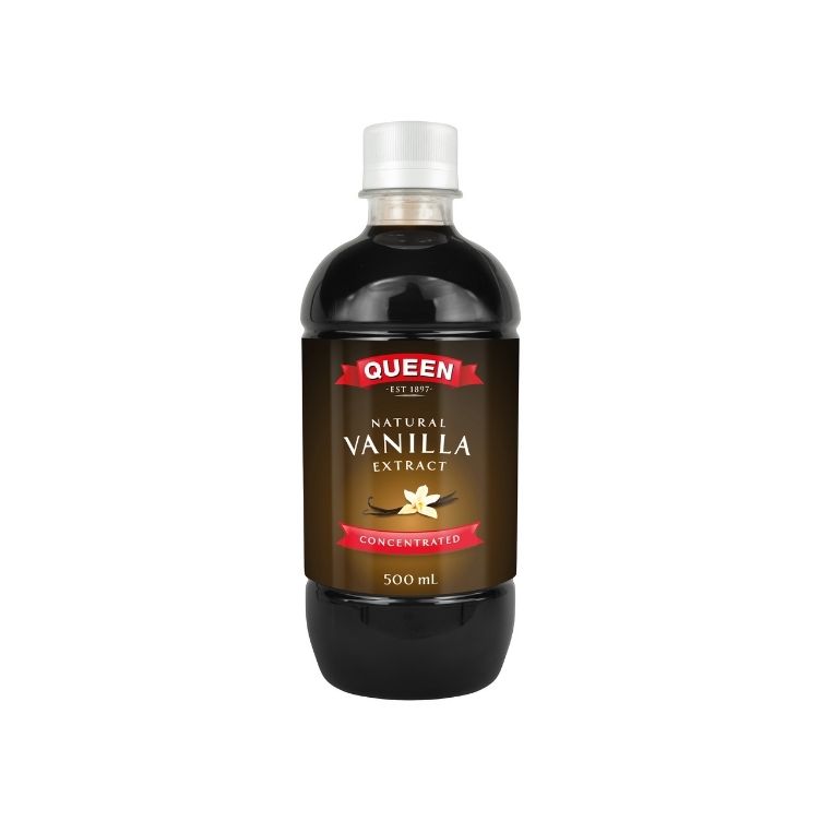 Natural Concentrated Vanilla Extract 500 mL Queen Professional