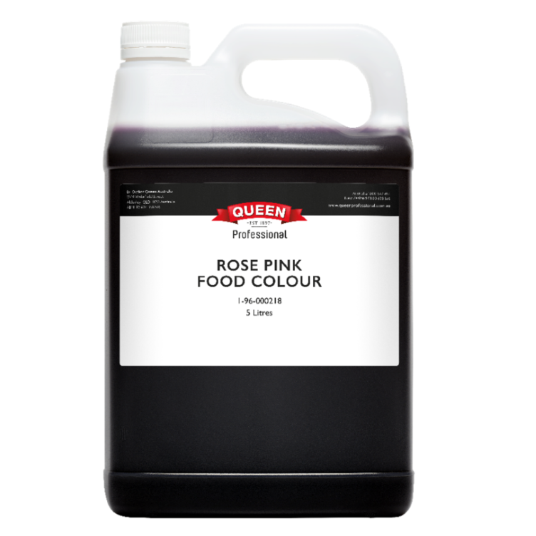 Rose Pink Food Colour 5 L - Queen Professional