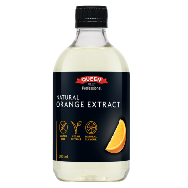 Natural Orange Extract 500 mL - Queen Professional