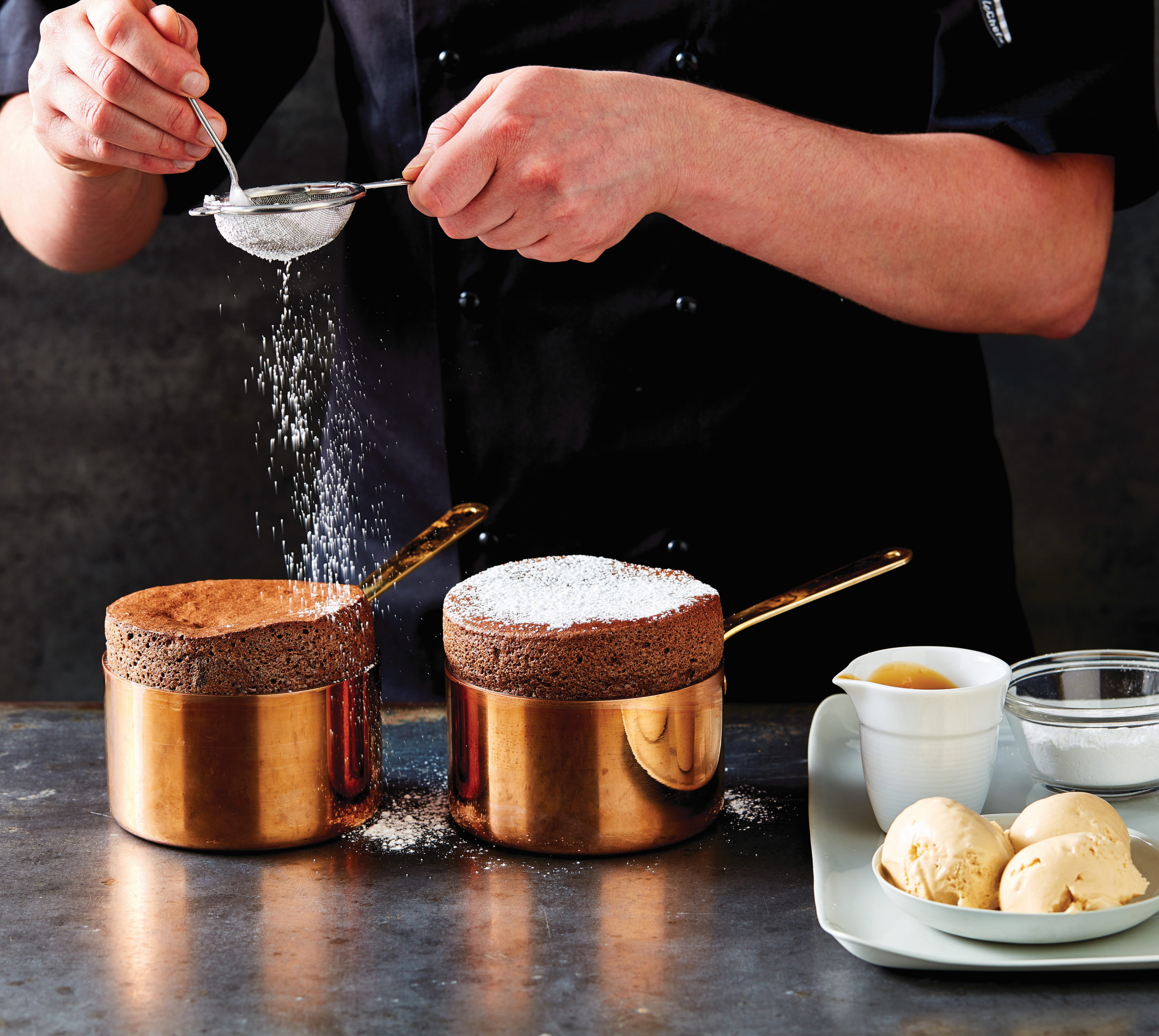 Dark Chocolate Soufflés - Queen Professional